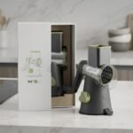 MTG INC 3-in-1 Rotary Cheese Grater and Vegetable Slicer with Suction Base - Image 2
