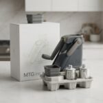 MTG INC Foldable Rotary Cheese Grater and Vegetable Slicer with Compact Storage Design - Image 2