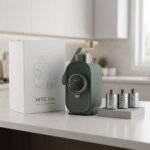 MTG INC Vertical 3-in-1 Rotary Cheese Grater and Vegetable Slicer with Compact Tower Design - Image 2